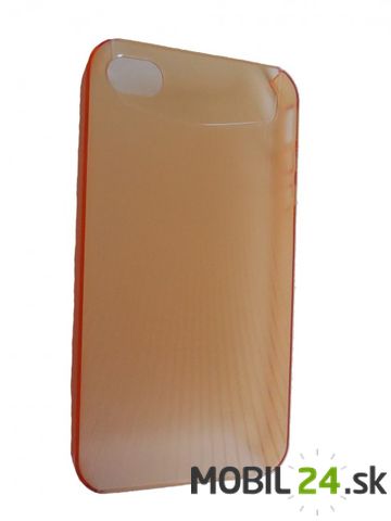 Puzdro iPhone 4/4S bledo oranžové VS